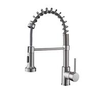 Rubinetti ridotti dei rubinetti con rubinetto tizio per il rubinetto del rubinetto del rubinetto cucina nichel cucina tira giù lavello cucina rubinetto caldo freddo mixer cucina in ottone totale