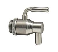 RUBINETTO SALVAGOCCIA INOX 1/2" ANTIGOCCIA PER FUSTO CONTENITORE OLIO