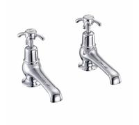 Burlington Birkenhead Paio Di 12.7cm Tradizionale Lavabo Rubinetti - Cromato,BI2