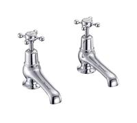 Burlington Birkenhead Paio Di 12.7cm Tradizionale Lavabo Rubinetti - Cromato,BI2