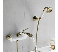 Rubinetti vano Miscelatore da Mixer Dual contrarale montata per Bagno, Set Doccia di Lusso