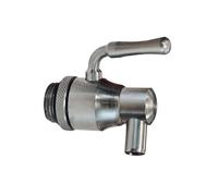 RUBINETTO 1/2 ENOLOGICO OLIO INOX ITALIA ANTIGOCCIA A LEVA