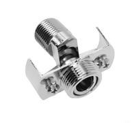Rubinetto a 40 gradi regolabile angolato piede curvo eccentrico vite in rame angolo rubinetto adattatore per rubinetto doccia accessori hardware bagno rubinetto raccordi per tubi (26 mm)