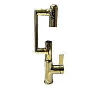 Rubinetto a braccio rotante con display a temperatura Rubinetto multifunzione a 3 modalità Flusso regolabile per bagno cucina