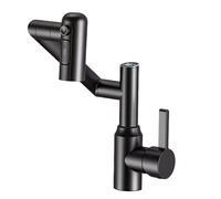 Rubinetto a braccio rotante con display a temperatura Rubinetto multifunzione a 3 modalità Flusso regolabile per bagno cucina