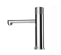 Rubinetto a cascata per lavabo da bagno monocomando cromato rubinetto corto in ottone per lavabo con pulsante moderno Lavabo Grifo per bagni eleganti
