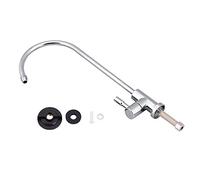 Rubinetto a Collo d'Oca, 1/4 '' Rubinetto Da Cucina In Acciaio Inox Rubinetto Per Rubinetto Osmosi Inversa Filtro Per Acqua Potabile Ro Per Filtri Acqua, Addolcitori, Elettrolisi Dell'Acqua