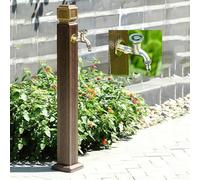 Rubinetto a colonna d'acqua per esterni, verticale antigelo, rubinetto da giardino, autoportante, resistente, per uso invernale, ideale per irrigazione del giardino e irrigazione del cortile