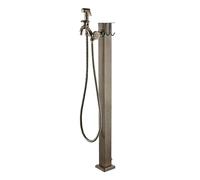 Rubinetto a colonna d'acqua verticale, Outdoor Freestanding Column Garden Faucet With Water Spigot Antique Color Multiple Heights(37.7in/96cm)