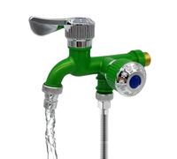 Rubinetto a doppia uscita - PP 4,92 X 7,87 X 2,95 pollici | Acqua bidirezionale, rubinetto a doppia uscita, rubinetto ad acqua, rubinetto a doppia salita | Utdoor Giardino Pioggia Barile Casa Indus