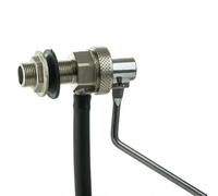 RUBINETTO A GALLEGGIANTE NICHELATO SILENZIOSO 1/2 200 mm