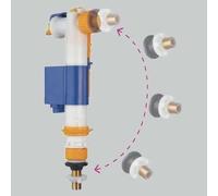 RUBINETTO A GALLEGGIANTE REVERSIBILE 3/8