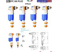 RUBINETTO A GALLEGGIANTE REVERSIBILE 3/8 nr.4 pezzi OLI Ol0883706