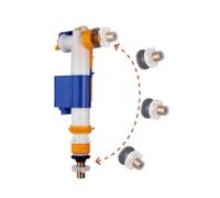 Rubinetto a galleggiante wc Ivc 100 per cassette di scarico in ceramica