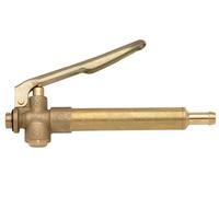 RUBINETTO A LEVA CON FILTRO - PER LANCE IRRORAZIONE