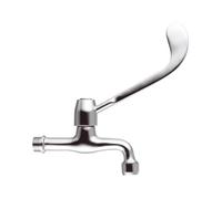 Rubinetto a muro con leva clinica Tremolada