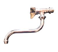 Rubinetto a Muro per Lavello Cucina Canna Bassa 1/2 Pollice RAVANI