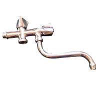 Rubinetto a Muro per Lavello Cucina Canna Bassa 1/2 Pollice RAVANI