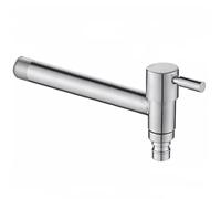Rubinetto a parete, Rubinetto for lavatrice for piscina con acqua fredda for lavabo da bagno in acciaio inossidabile