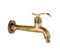 Rubinetto a Parete Rubinetto in ottone a parete Rubinetti da giardino for esterni for lavatrice bagno for scopa con rubinetto decorativo antico di lusso(CX003)