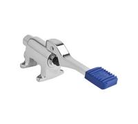 Rubinetto a pedale per installazione a pavimento Idral in ottone cromo