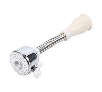 Rubinetto a risparmio idrico, Aeratore regolabile flessibile 360° diffusore ugello, Testa di prolunga lavandino, ABS cromo lucido, for cucina bagno casa