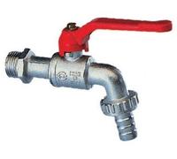 Rubinetto a sfera con c/portagomma da 1/2 per casa giardino interno esterno