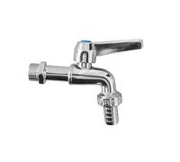 RUBINETTO A SFERA CON PORTAGOMMA CROMATO LUCIDO TIPO EKO-LUX 1/2 ENOLG