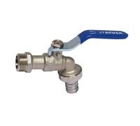 Rubinetto a sfera curvo Atusa con leva 1 pollice x 1 1/4 PN16 VS045005