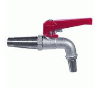 rubinetto a sfera per botte in legno d.20 mm botti legno vino uva fusto