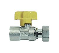 RUBINETTO A SFERA PER GAS FF CON BOCCHETTONE 3/4