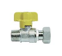 RUBINETTO A SFERA PER GAS MF CON BOCCHETTONE 1"