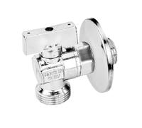 Rubinetto a sfera per lavatrice cromato Bugatti