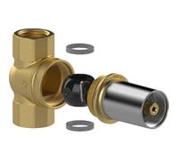 Rubinetto a sfera Teco da incasso 1/2 serie 164 versione filettata