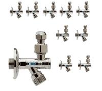 Rubinetto a snodo Filtro Smontabile Sottolavabo Ottone Cromato 1/2 con Vitone