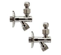 Rubinetto a snodo Filtro Smontabile Sottolavabo Ottone Cromato 1/2 con Vitone