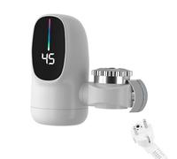Rubinetto 'acqua calda istantanea | Rubinetto 'acqua calda istantanea con display a LED di temperatura | Accessorio da 3000 W per interni bagno cucina