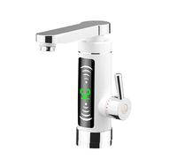 Rubinetto Acqua Elettrico 110 V 220 Display Digitale Senza Serbatoio Elettrico Acqua Calda 3000 W 3 Sec Riscaldamento Istantaneo Rubinetto Riscaldatore di del(Dynamic display)