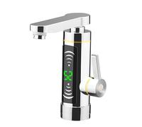 Rubinetto Acqua Elettrico 110 V 220 Display Digitale Senza Serbatoio Elettrico Acqua Calda 3000 W 3 Sec Riscaldamento Istantaneo Rubinetto Riscaldatore di del(Dynamic display-01)