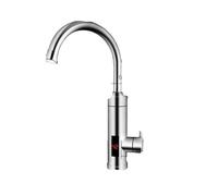 Rubinetto Acqua Elettrico Rubinetto dello scaldabagno Riscaldatori senza serbatoio dell'acqua calda della cucina Riscaldamento del bagno Guscio in acciaio inossidabile elettrico 220v(SLT105-220V)