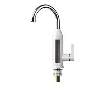 Rubinetto Acqua Elettrico Rubinetto dello scaldabagno Riscaldatori senza serbatoio dell'acqua calda della cucina Riscaldamento del bagno Guscio in acciaio inossidabile elettrico 220v(SLT106-220V)