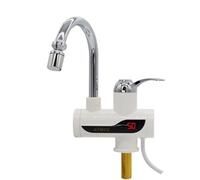 Rubinetto Acqua Elettrico Rubinetto elettrico for acqua calda, scaldabagno istantaneo senza serbatoio, rubinetto da cucina riscaldante 3000 W con display della temperatura