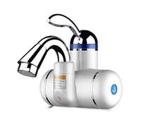 Rubinetto Acqua Elettrico Rubinetto for riscaldamento istantaneo da 3000 W for acqua calda Riscaldatore di senza serbatoio cucina elettrico Riscaldamento rapido for rubinetto 220 V(Water from side)
