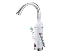 Rubinetto Acqua Elettrico Rubinetto scaldabagno senza serbatoio da cucina istantaneo 220V Elemento riscaldatore di flusso 110V riscaldato acqua calda Doppia maniglia(110V Lateral water)