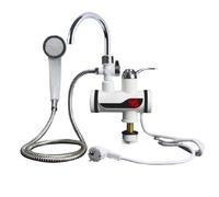 Rubinetto Acqua Elettrico Scaldabagno senza serbatoio con doccia elettrica istantanea 220V Display digitale(Under inflow)