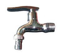 Rubinetto acqua fredda per lavatrice ottone massiccio con beccuccio girevole 360