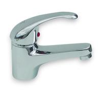 Rubinetto acqua miscelatore monocomando lavabo in ottone cromato