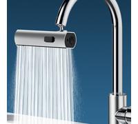 Rubinetto Aeratore 3 Modalità, Prolunga con Filtro Antispruzzo, Risparmio Idrico per Lavello Cucina e Bagno