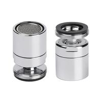 Rubinetto Aeratore Spruzzatore Aeratori for lavello Rubinetti girevoli a 360 gradi Ugelli Gorgogliatori anti-schizzi for il risparmio idrico in cucina Casa(B)