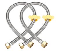 Rubinetto Alimentazione Connettore 1/2" IPS Femmina 31" Tubo Dado 2pz